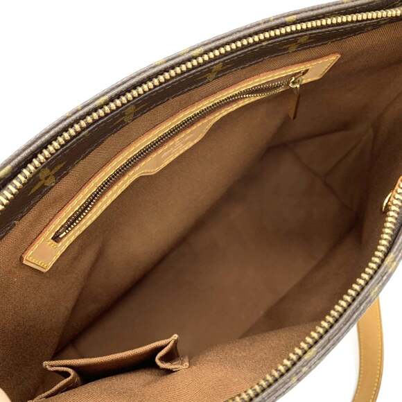 LOUIS VUITTON Authentic Brown Monogram Canvas Shoulder Bag